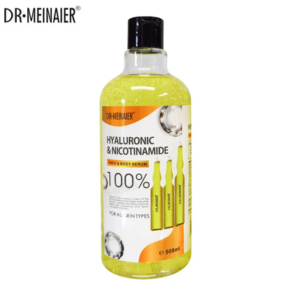500ml AHA Moisturizing Face & Body Serum - Hydrating, Brightening & Firming Skin Care for Women & Men