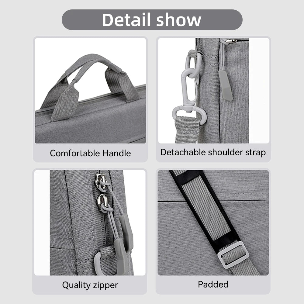 Waterproof Laptop Sleeve Bag - 14-15.6 Inch Notebook Carrying Case for MacBook, Tablet & Computer Travel Protection