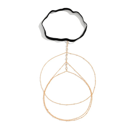2024 Women’s Bohemian Thigh Chain – Double-Layer Star Body Chain Fashion Metal Leg Jewelry
