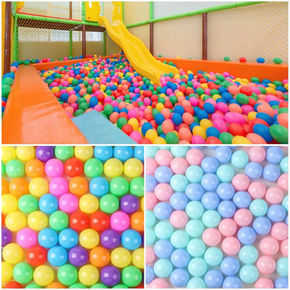 100PCS Colorful Soft Outdoor Water Balls – Pool & Ocean Wave Balls for Kids, Baby Toys, Eco-Friendly Stress Relief Air Balloons