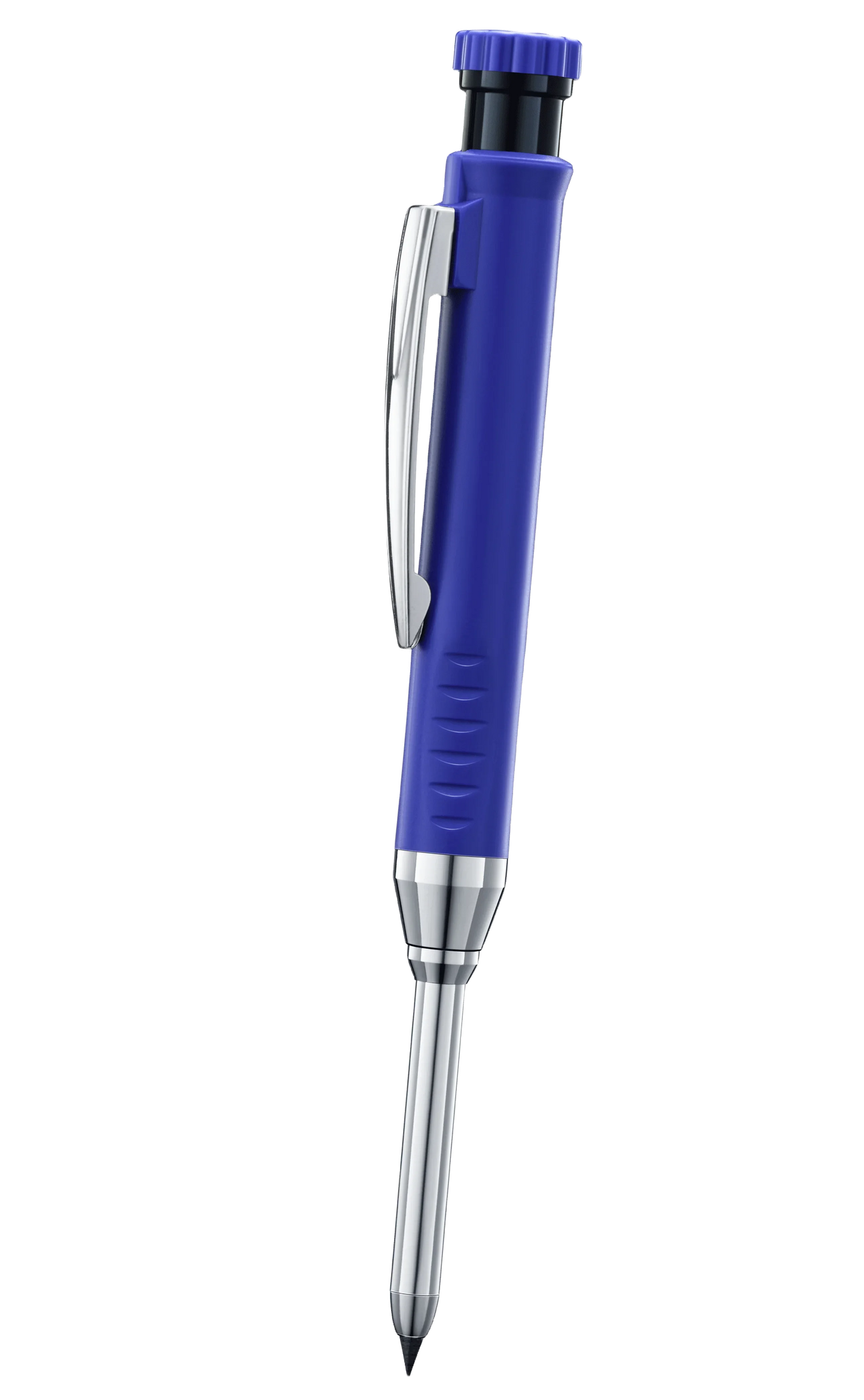 Carpenter Mechanical Pencil Set - 2.8mm Solid Woodworking Pencil With Sharpener & 3 Color Refills For Construction Tools