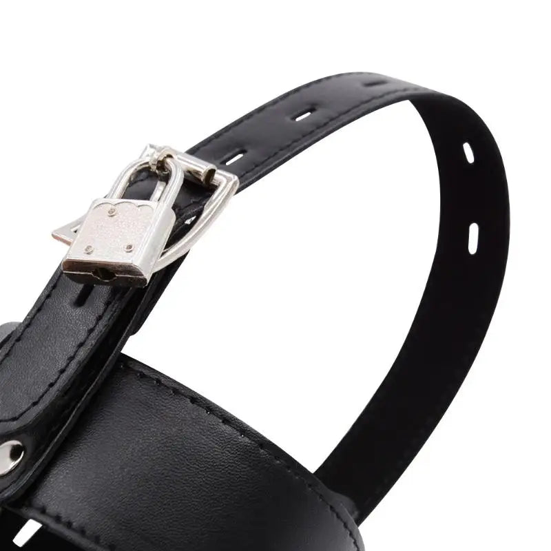 2PCS Punk Gothic Ankle Belt Harness - Adjustable Black Lock Strap for Cosplay Costumes & Fashion Accessories