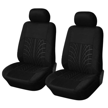 Brand Embroidery Universal Car Seat Cover Set with Organizer – Premium Interior Protection for Golf 4, Citroen C4, IZH 2126, Hyundai i20 & Honda Models