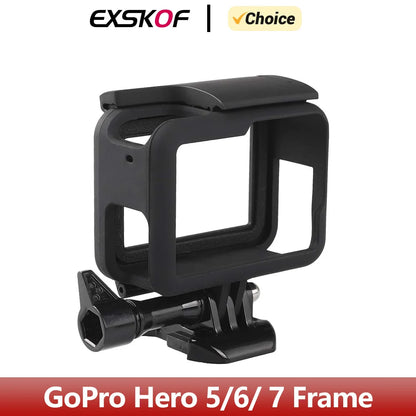 Protective Frame Shell Case — Portable Plastic Housing for GoPro Hero 5, 6, 7 Action Camera Accessories