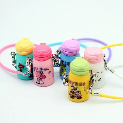 Mini Plush Doll Clothes – Kpop EXO Labubu Idol V1 V2 Circle Smile Shirt Outfit & Accessories Gift