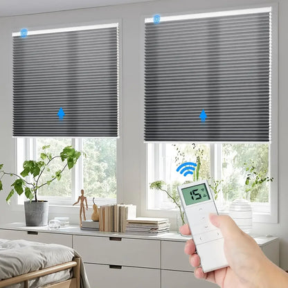 Energy-Saving Motorized Honeycomb Blinds – 100% Blackout, Alexa-Compatible, Hot-Selling in Australia & America