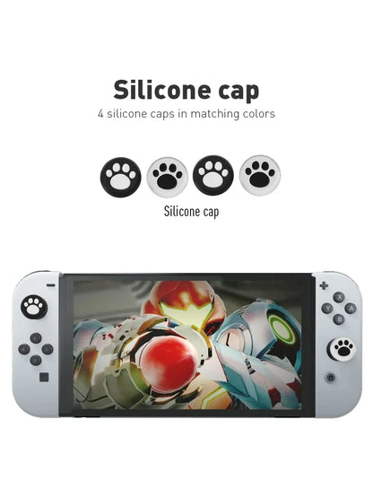 DATA FROG Carrying Case for Nintendo Switch OLED: Protective Hard Cover Shell - Storage Solution for Switch OLED Accessories