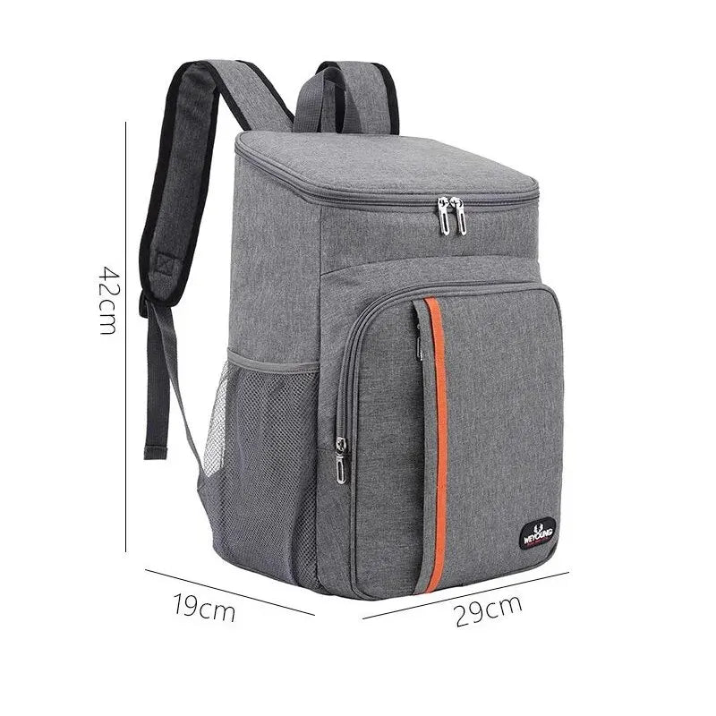 Multifunctional Shoulder Insulation Bag — Outdoor Picnic Cooler Backpack, Leak-Proof Ice Bag for Travel & Fresh-Keeping