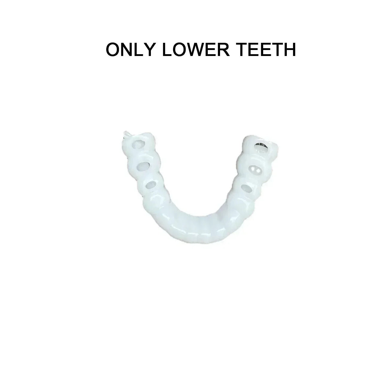 2024 Adult Adjustable Dentures – Snap-on Fake Teeth Set for Gaps, Portable Braces & Oral Hygiene Care