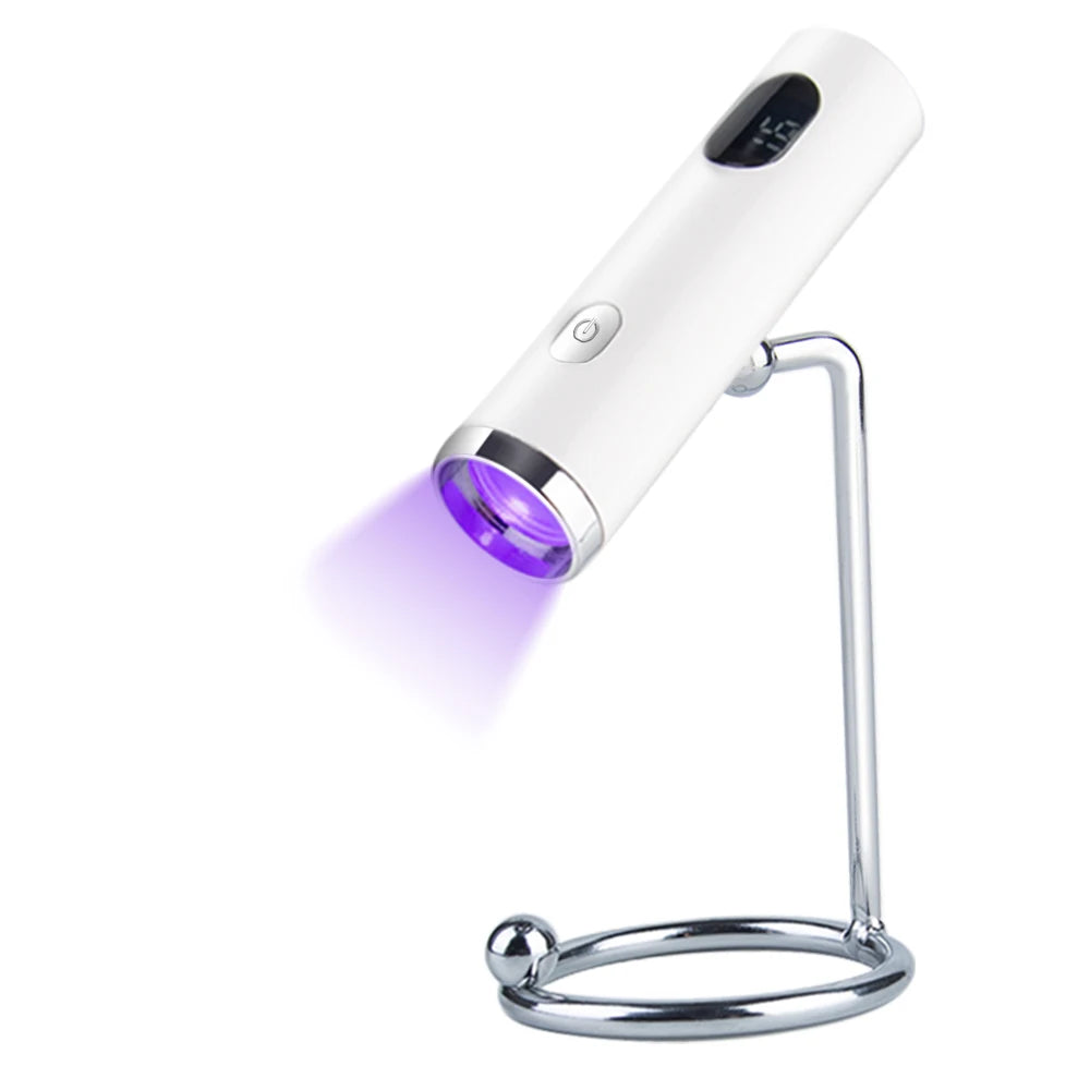 Nailpop UV Light – Handheld Mini Nail Cure Lamp, Portable Rechargeable Nail Dryer for Fast Gel Polish & Glue Curing