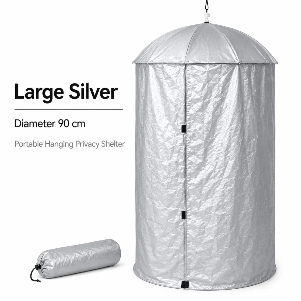 Portable Pop-Up Privacy Shelter - Hanging Changing & Shower Tent for Camping, Car Tailgate & Outdoor Use