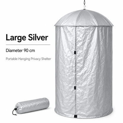 Portable Pop-Up Privacy Shelter - Hanging Changing & Shower Tent for Camping, Car Tailgate & Outdoor Use