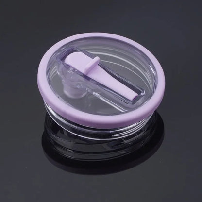 Spill-Proof 40oz Cup Lid for Stanley – Eco-Friendly Replacement with Spiral Straw Cover Accessory