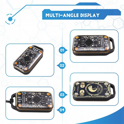 Chameleon Ultra Smart Card Emulator & RFID Key Reader – 125KHz & 13.56MHz NFC Card Duplicator with CUID Keychain
