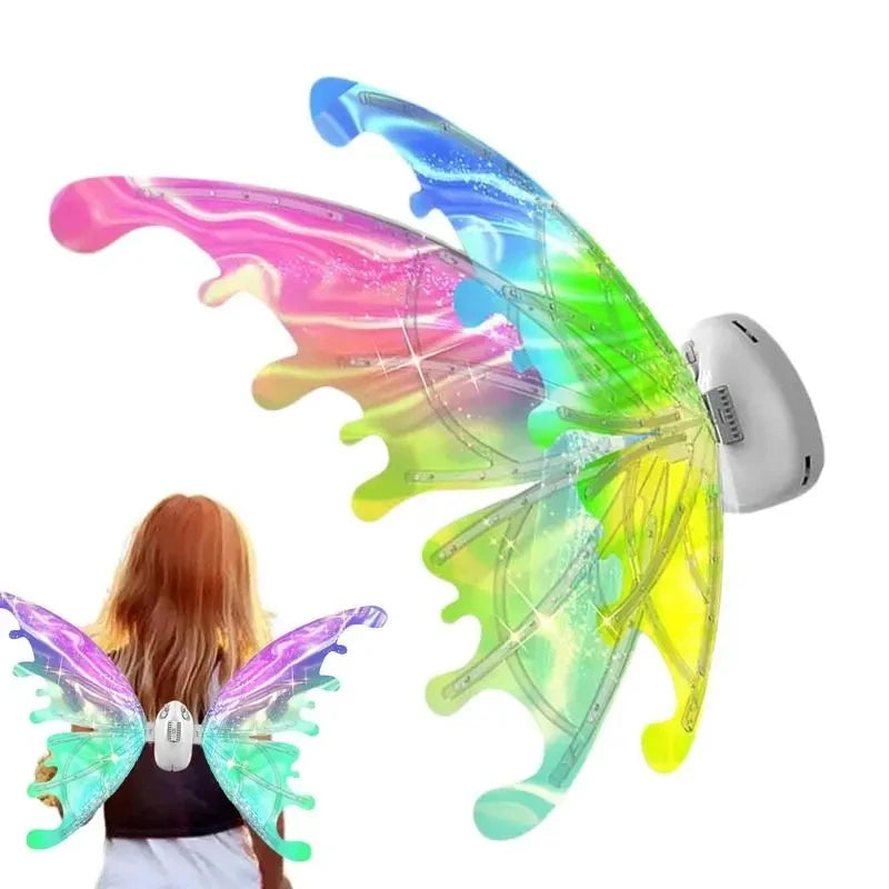 Electric Butterfly Wings Toy – Music & Light Glowing Fairy Wings for Kids Boys & Girls Gift