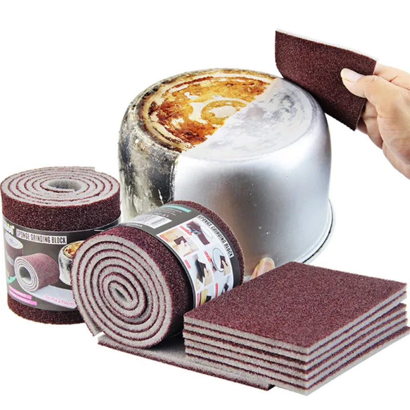 Magic Melamine Sponge Eraser - Carborundum Kitchen Sponge for Household Cleaning and Kitchen Utensils