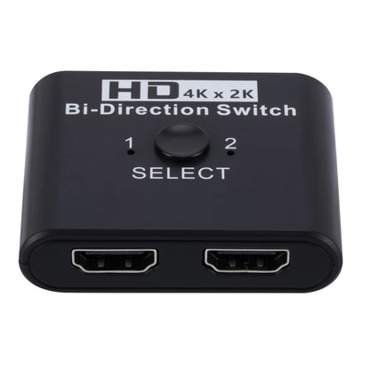 4K HDMI Bi-Directional Switch – 2 Port 8K 60Hz HDMI Splitter for Laptop, PC, Xbox, PS3/4/5, TV Box to Monitor Adapter