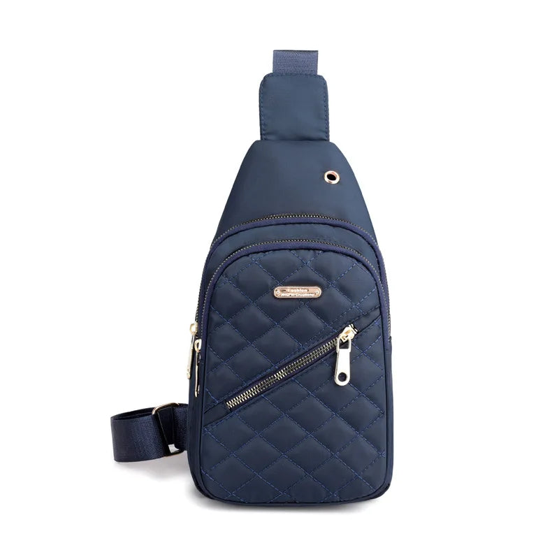 Best-Selling Women's Embroidered Backpack – Crossbody Leisure Shoulder Bag with Composite Fabric