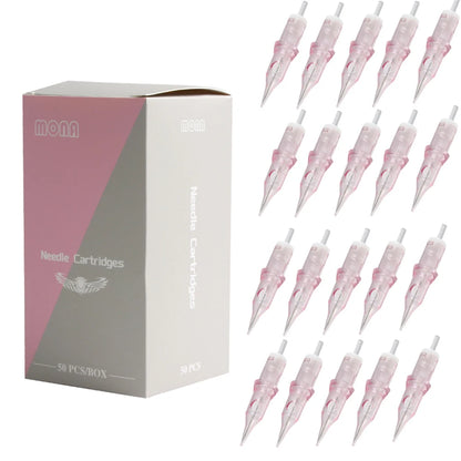1RL 3RL 7RL Practice Tattoo Needles – 10/20/50/100PCS for PMU Motor Pen & Grip Cartridge Supplies