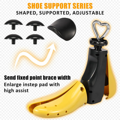 1/2 PCS Universal Adjustable Shoe Stretcher – Boot & Sneaker Widener with Steel Shaft for Men and Women