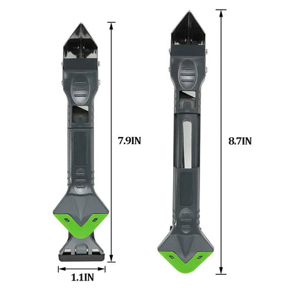 5-in-1 Silicone Sealant Remover and Caulk Finisher Kit - Grout Seam Repair and Smooth Removal Hand Tools Set