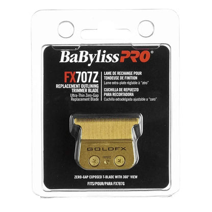 FX707 Titanium Coated Blade - Replacement for BaByliss PRO Trimmer, Compatible with FX787, FX726, FX787Z, DLC Carbon Steel