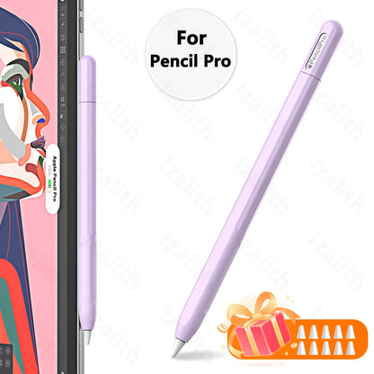 Pencil Case for Apple Pencil Pro | Soft Silicone Ultra-Thin Protective Cover for iPad Pencil