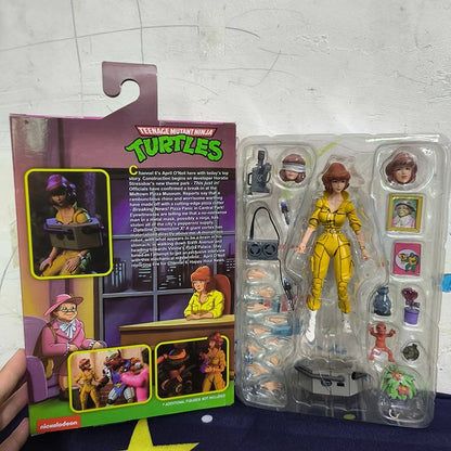 NECA Version 2.0 Female Reporter Action Figure — Yellow Clothes Collectible GK Statue Model Toy, Christmas Gift