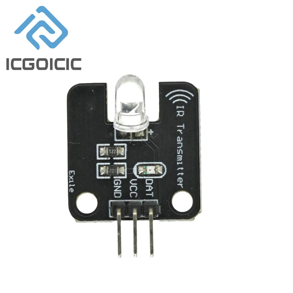 38kHz Infrared Transmitter Receiver Module - IR Remote Control Sensor for Arduino Robotics & DIY Electronics