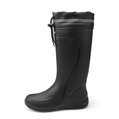 Men’s Waterproof Rain Shoes – Four-Season Non-Slip Soft Sole Outdoor Work & Water Boots
