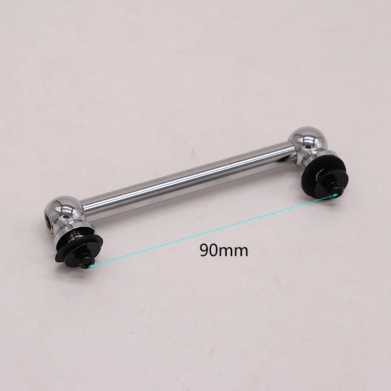 High-Quality Silver Double-Side Snare & Tom Drum Lugs – Includes Screws and Washers