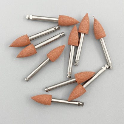 WELLCK Dental Silicone Grinding Heads – 12/10pcs Teeth Polisher for Low-Speed Dental Tools & Lab Use