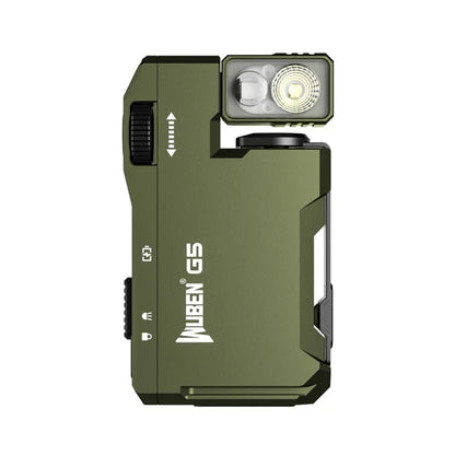 WUBEN G5 EDC Flashlight – 400 Lumens Portable Waterproof Pocket Torch with 180° Rotating Head & Magnetic Tail for Outdoor Use