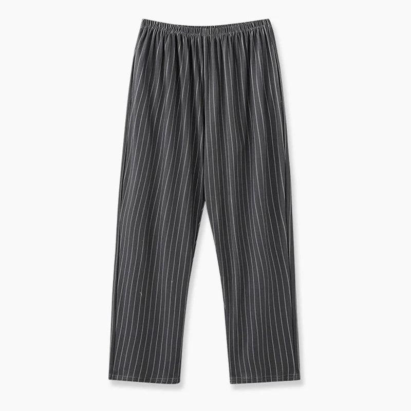 Men’s Plaid Pajama Pants - Soft Breathable Casual Lounge Trousers for Sleepwear & Nightwear