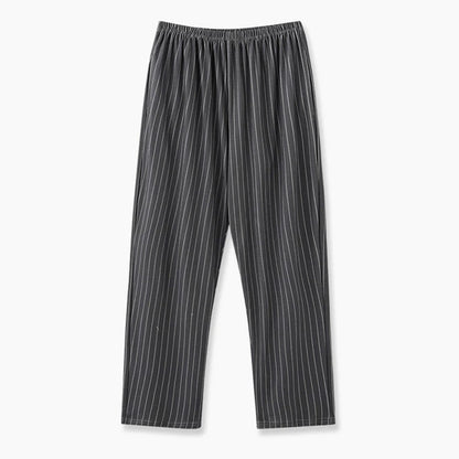 Men’s Plaid Pajama Pants - Soft Breathable Casual Lounge Trousers for Sleepwear & Nightwear
