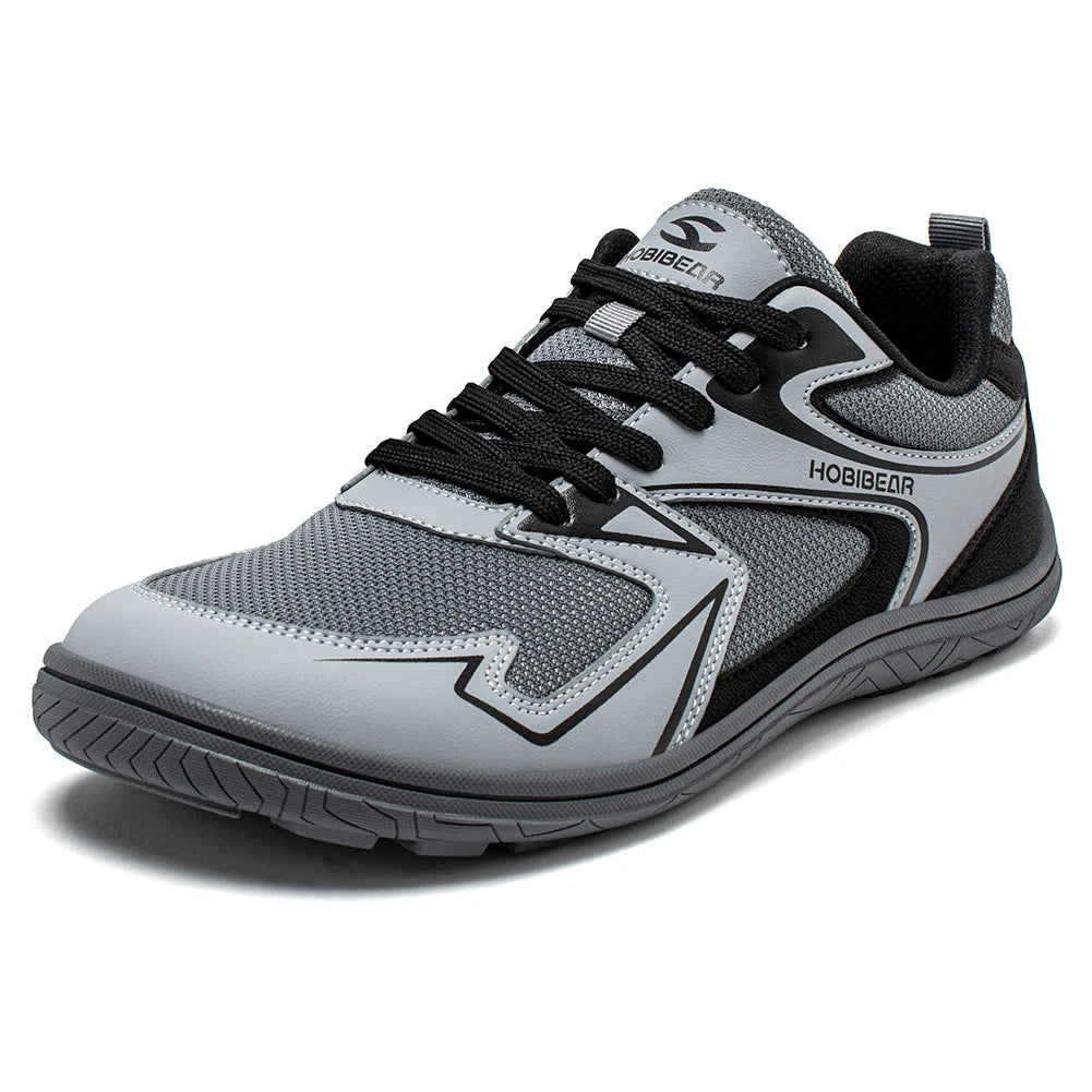 HOBIBEAR Unisex Barefoot Minimalist Shoes - Wide-Width Zero-Drop Non-Slip Sneakers for Outdoor Running and Walking