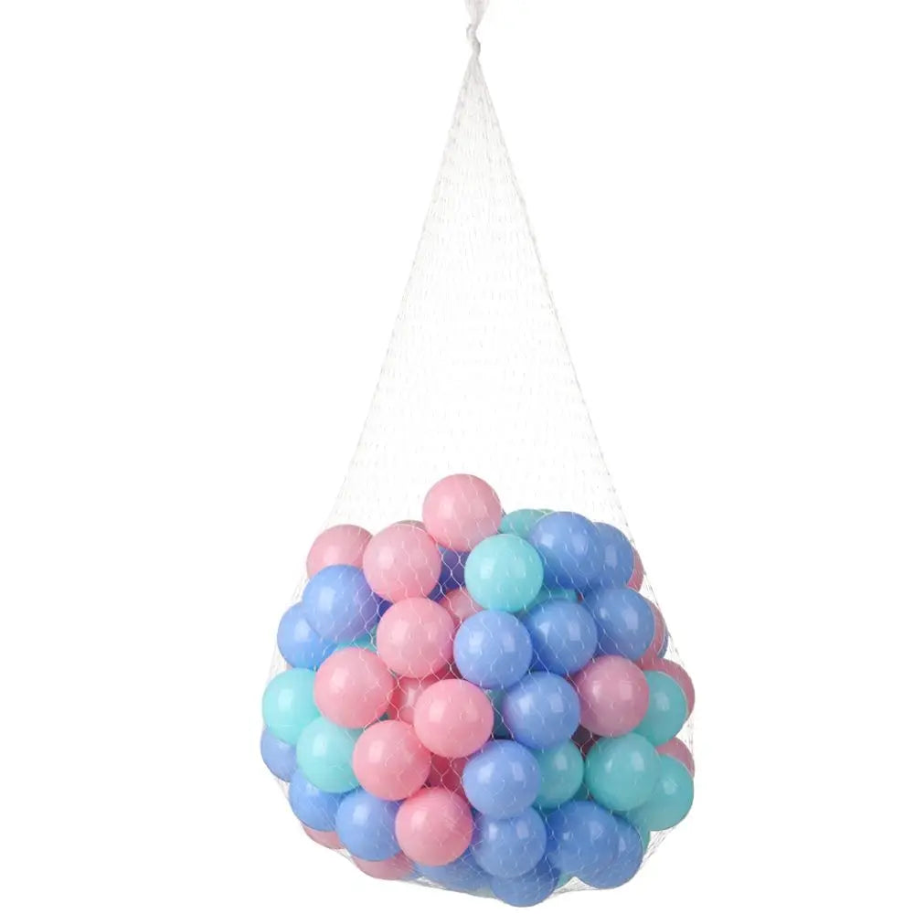 100PCS Colorful Soft Outdoor Water Balls – Pool & Ocean Wave Balls for Kids, Baby Toys, Eco-Friendly Stress Relief Air Balloons