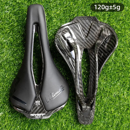 RYET Bicycle Saddle - Ultralight Full Carbon Racing Seat for Road Bike Cycling & Sports