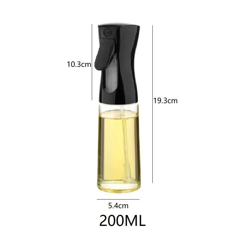 Olive Oil Spray Bottle – Reusable Food-Grade Oil & Vinegar Dispenser for Cooking and Kitchen Use
