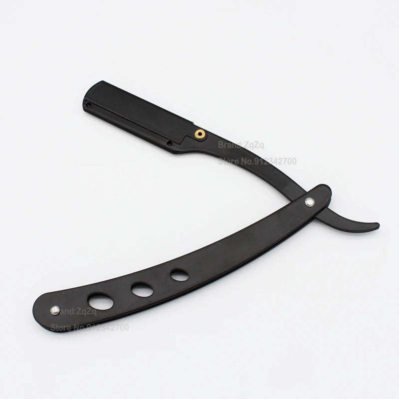 ZqZq 10 Shaving Blades – Straight Edge Razor for Haircut, Beard, Eyebrow Shaving & Manual Depilation