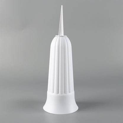 Outdoor Memorial Garden Vase – Flower Pots with Long Spikes, PP Plastic Grave Markers for Cemetery & Festival Decorations