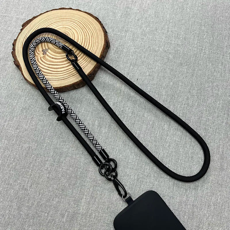 120CM Crossbody Neck Cord Lanyard – 8MM Detachable Wrist Strap, Anti-Lost Cell Phone Case Hang Chain for Outdoors