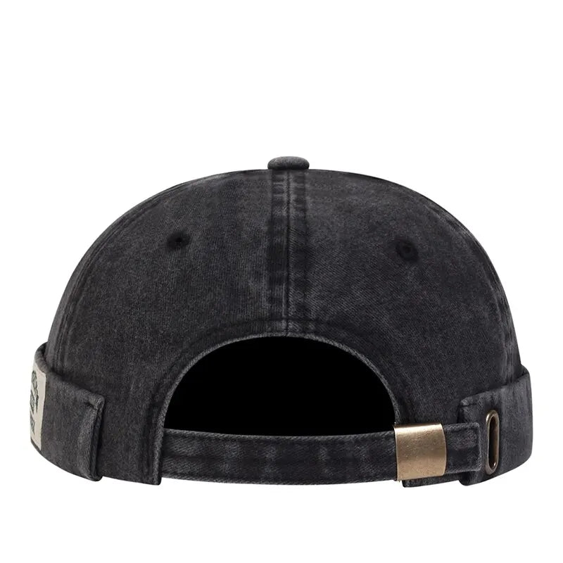 Brooklyn New York Beanie Hat - Adjustable Cotton Fashion Street Cap for Men and Women, Unisex Autumn Melon Hat