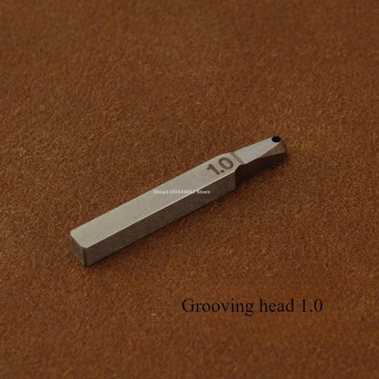 Adjustable Leather Grooving & Marking Tool – Multi-Function Cutter Head for DIY Leathercraft & Edge Carving