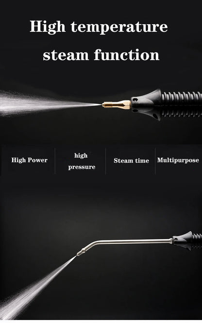 High-Temperature Steam Cleaner for Home Appliances – Sterilization, Kitchen Hood & Car Cleaner, US/EU Plug