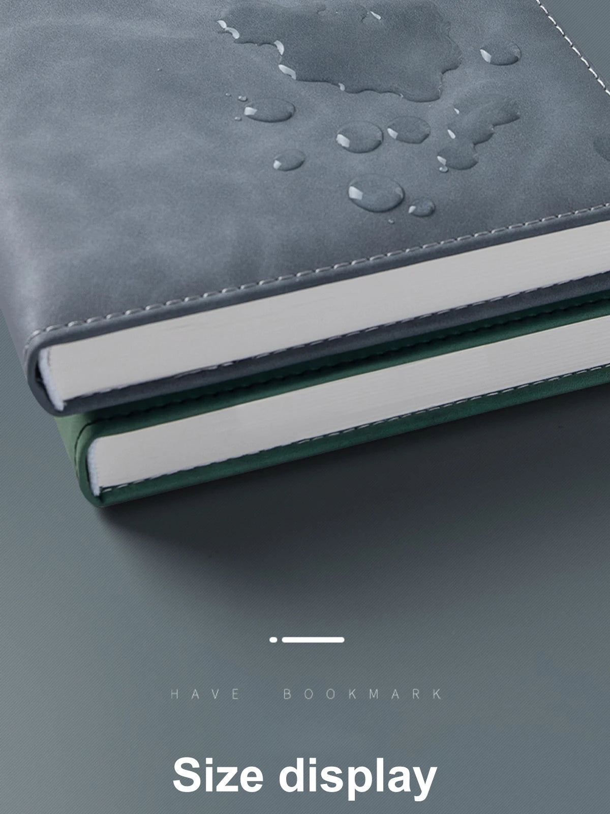 A5 Thickened Deer Head Notebook – Business PU Soft Leather Notepad with Horizontal Lines, School & Office Stationery Supplies