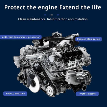 60ml Carbon Cleaner for Car Engine – Enhanced System Cleaner & Oil Saver for Engine Repair