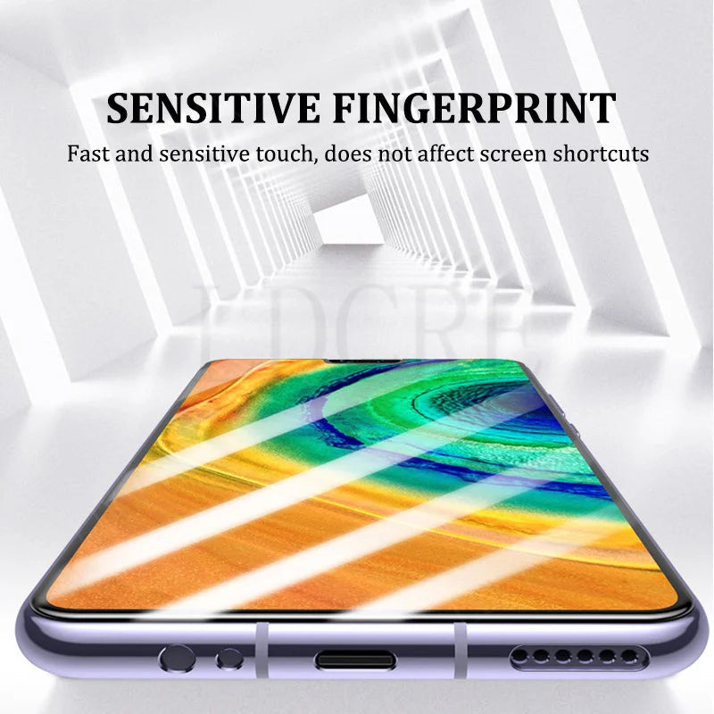 4 Pack Samsung Galaxy A52 Screen Protector – 9H Tempered Glass Full Cover with Strong Adhesive