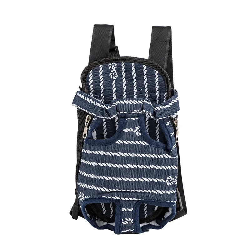 Pet Dog & Cat Carrier Backpack – Camouflage Mesh Outdoor Travel Bag with Breathable Shoulder Straps for Small Pets