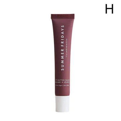 Summer Fridays Vanilla Beige Lip Balm Set – Moisturizing Lip Gloss & Transparent Lipstick with Soft Tube & Mirror